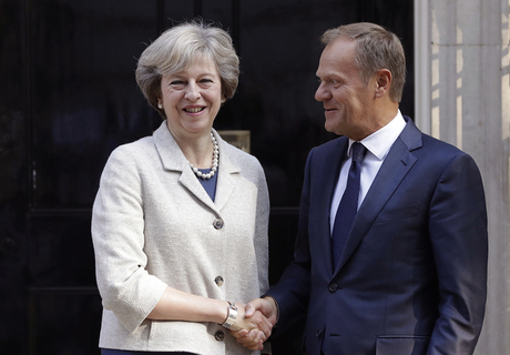Tusk, May to maintain regular contact during Brexit negotiations Tusk, May to maintain regular contact during Brexit negotiations
