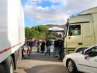 Syria clears roadblocks for some Lebanese trucks after ban